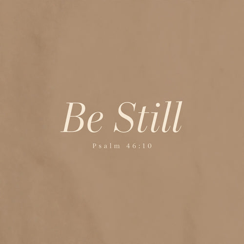 "Be Still" Crewneck Sweatshirt design