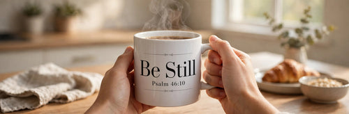 "Be Still" Ceramic Mug