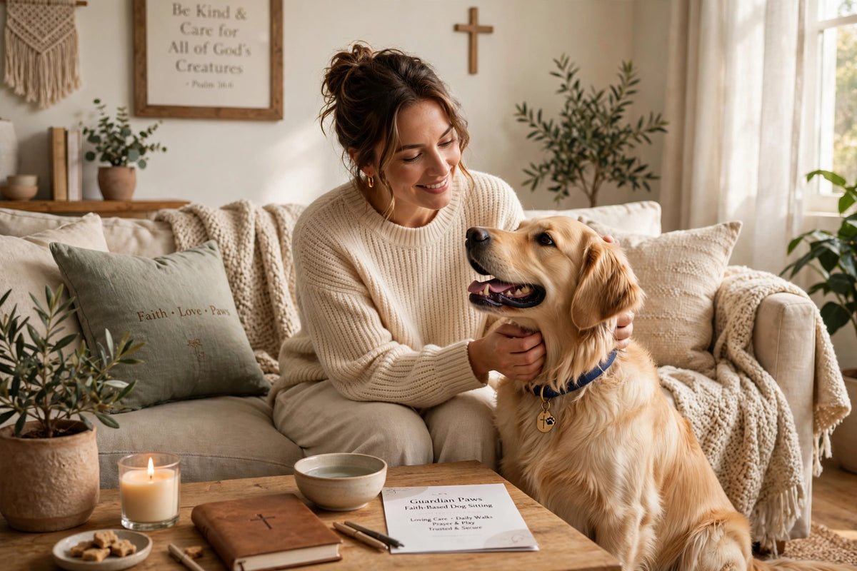 Premium Faith-Based Dog Sitting & Fellowship Residency