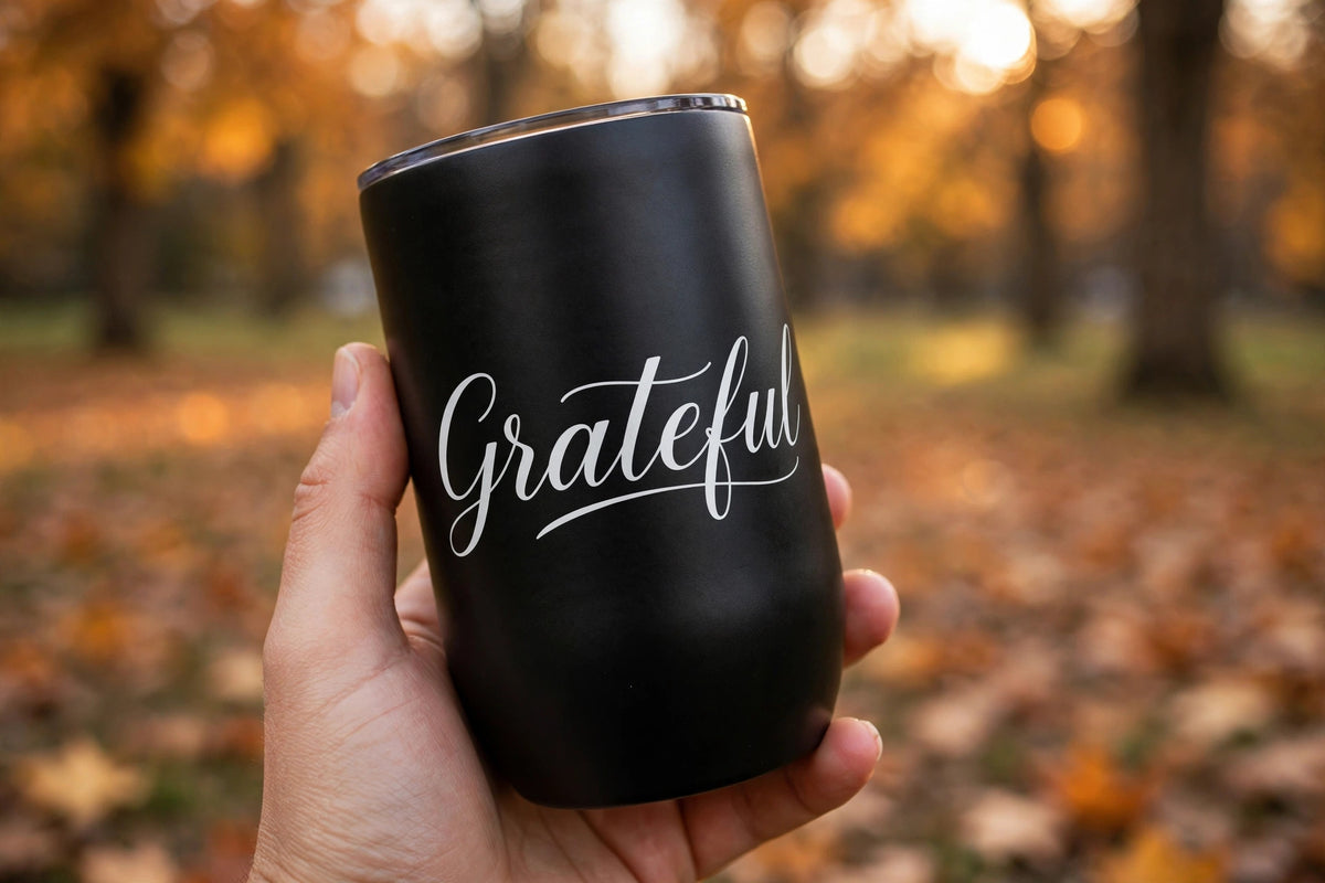 "Grateful" Insulated Tumbler